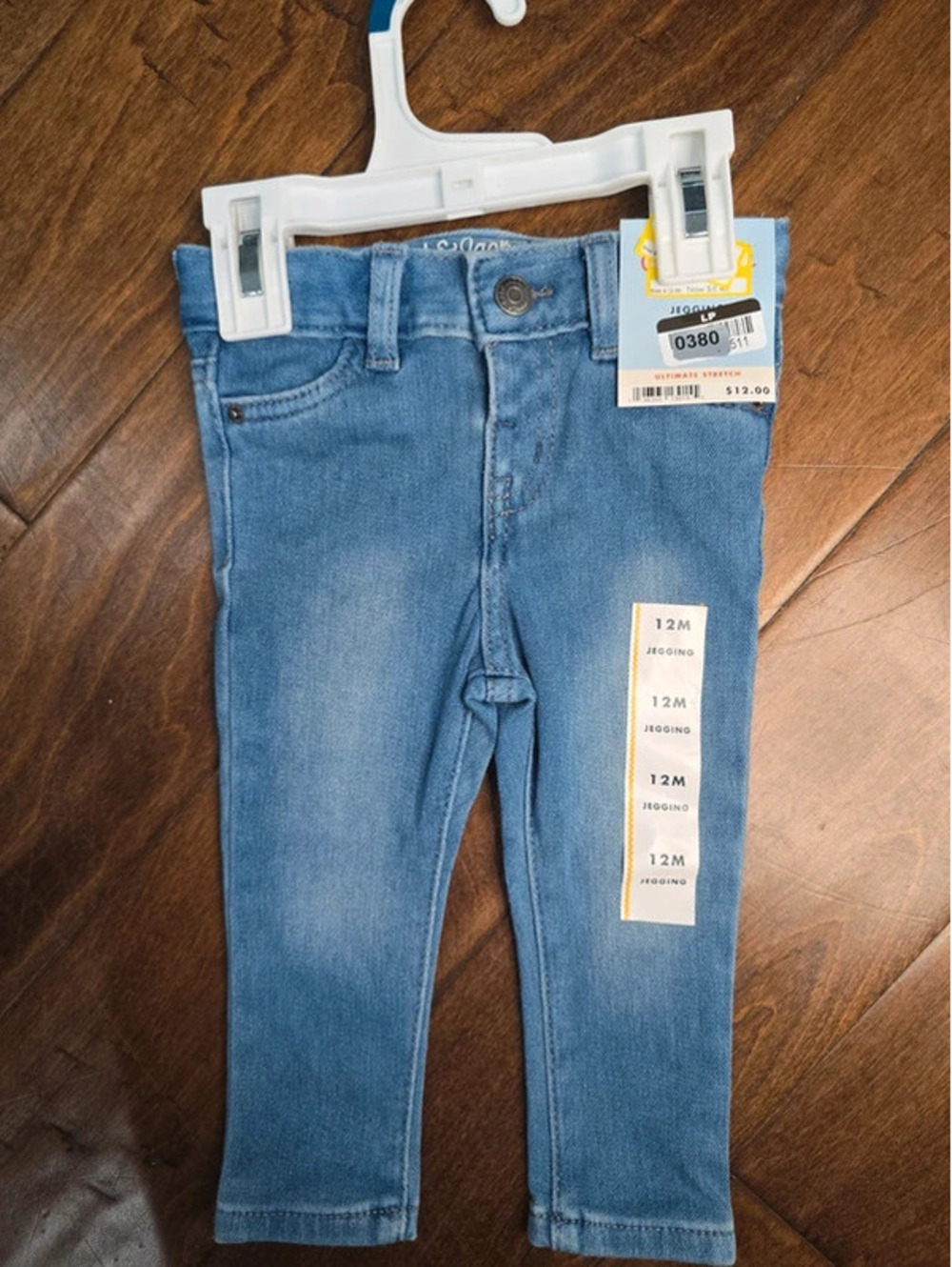 12m brand new jeggings from target item, 380G5
